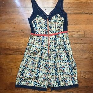 Slim fitting floral dress